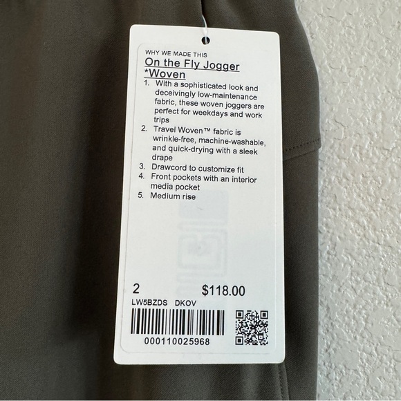 lululemon athletica Dark Olive Joggers - Picture 4 of 5